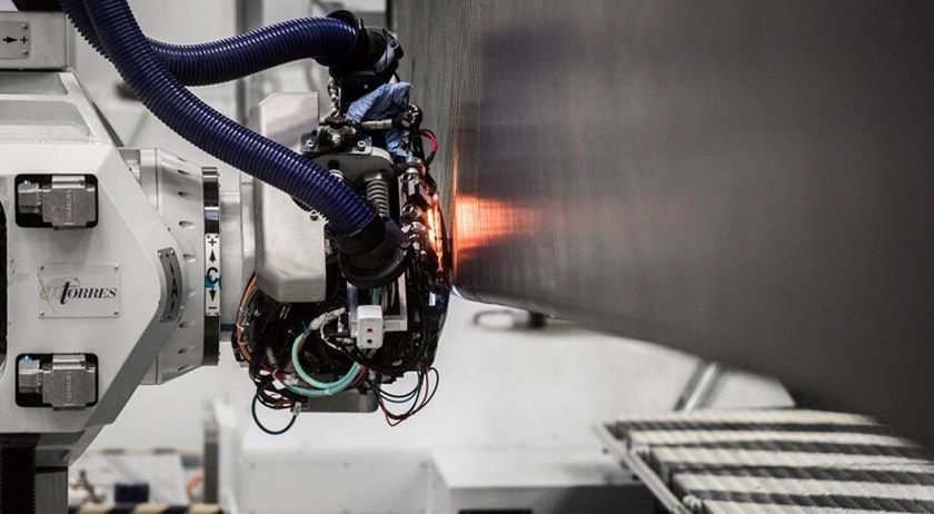 At its Western Approach site near Bristol, UK, GKN Aerospace produces composite wing spars for the A350 XWB aircraft using state of the art carbon fibre fabrication techniques.