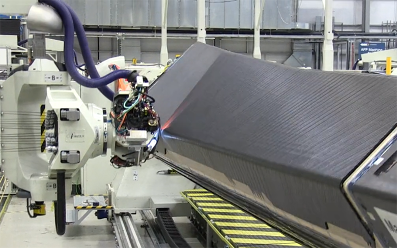 Advanced automated fibre placement machine - Video - News & insights - GKN