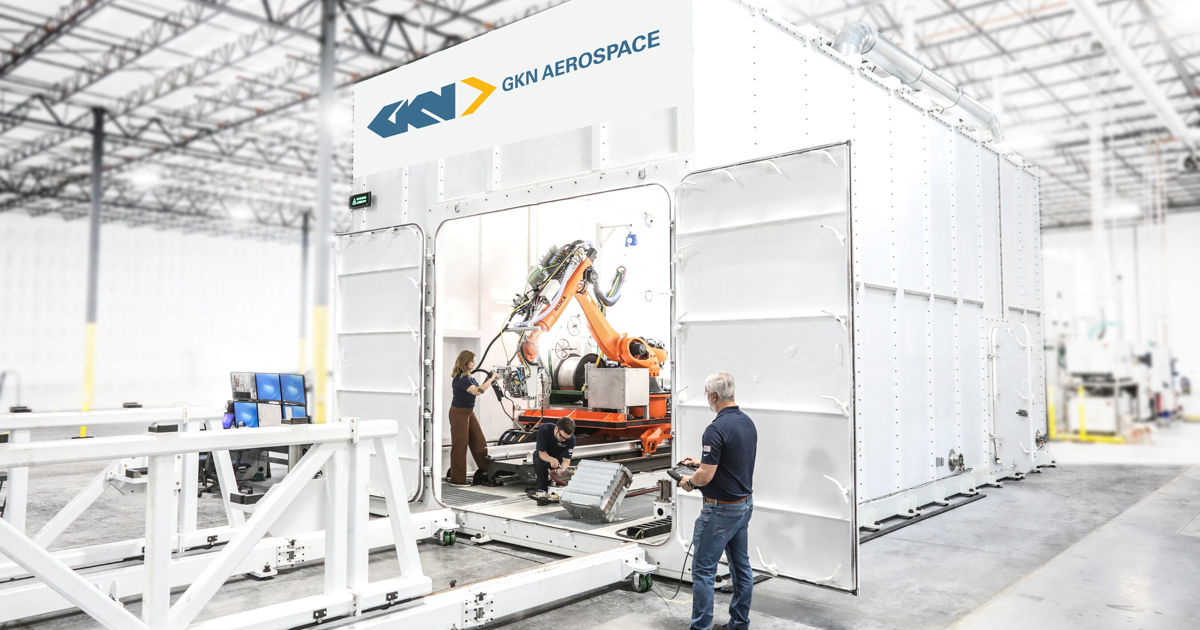 GKN Aerospace unveils largest additive manufacturing preproduction