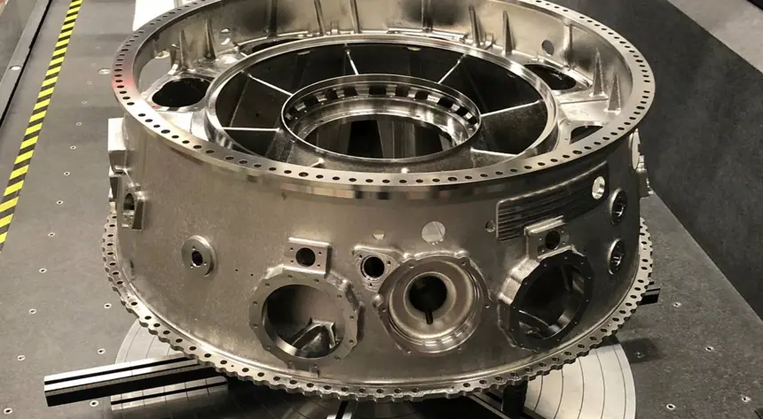 Main Engine Icc GKN Aerospace’s Intermediate Compressor Case (ICC) of Rolls-Royce ...