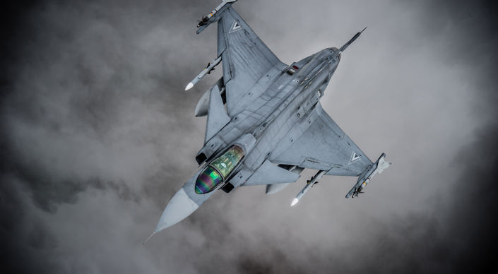 Jet Fighter From Above2